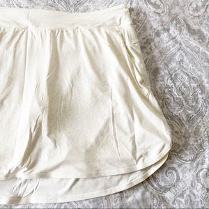 NIKE Golf Skort Cream Gray Large NWT